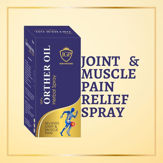 IGP MEDI VENTURES  Orther Pain Relief Ayurvedic Spray | For joint and muscle pain for both Men and Women, 50ml