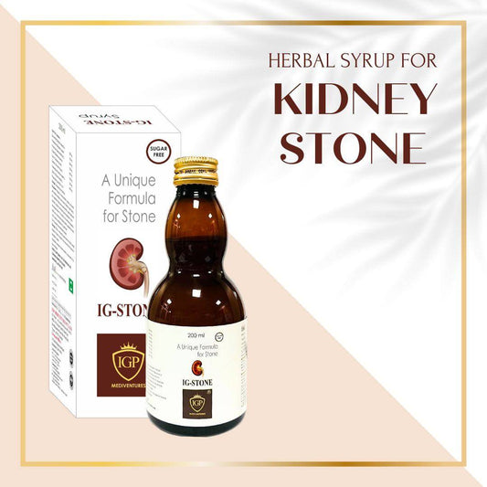 IGP MEDI VENTURES  IG-Stone Syrup | Herbal stone dissolver, 200ml