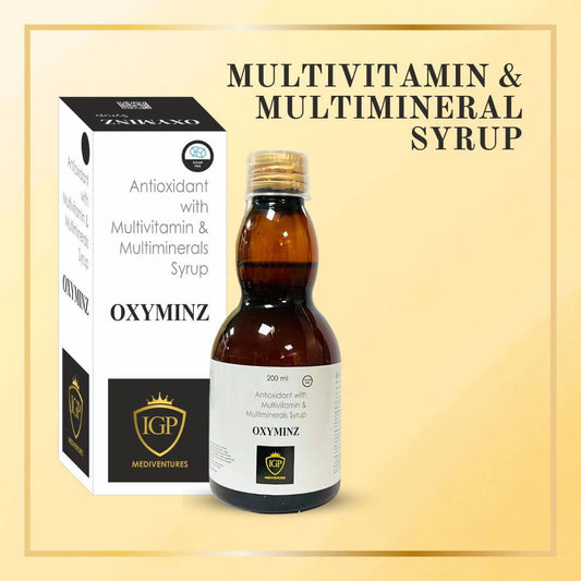 IGP MEDI VENTURES  OXYMINZ SYRUP | Multivitamin and Multimineral for wellness, 200ml