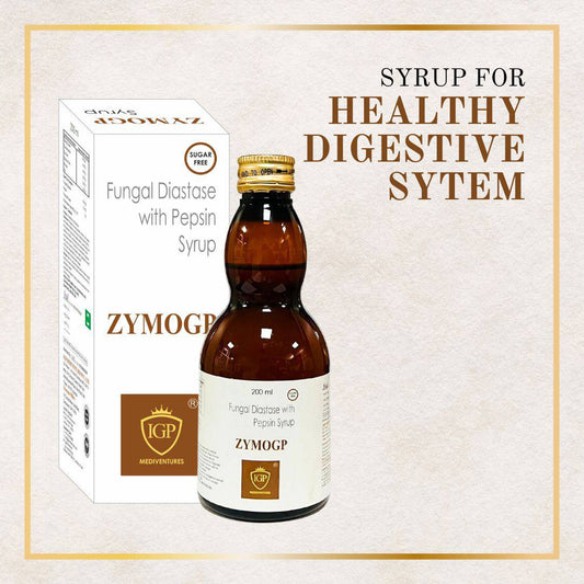 IGP MEDI VENTURES  ZYMOGP Syrup | Enzyme for digestive health, 200ml